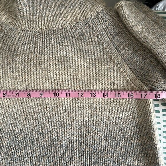 Aritzia Wilfred Italian Yarn Turtleneck Womens Ombré Wool Blend Sweater Tunic XS - Picture 7 of 11